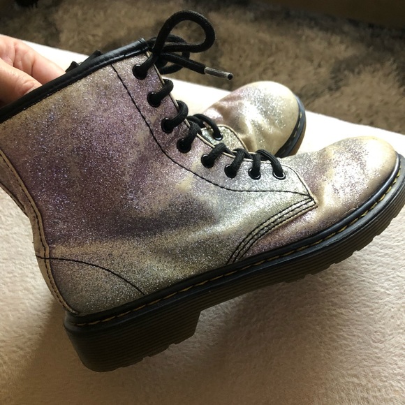 Dr. Martens rainbow glitter boots - Picture 2 of 6